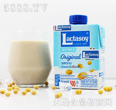 ̩��Lactasoy����{ֲ�ﵰ�׶������ԭζ500ml