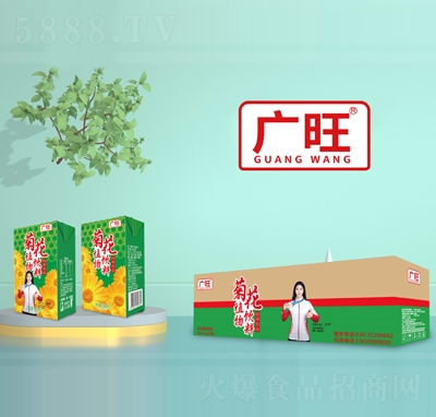 廣旺菊花植物飲料250mlX24瓶