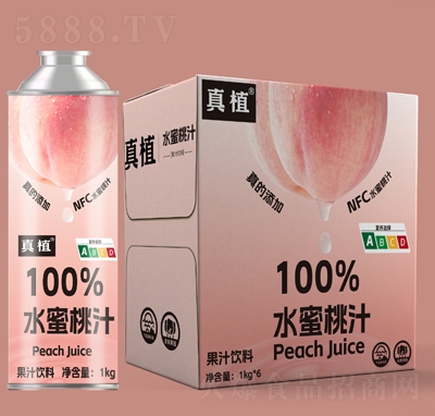 ��ֲ100%ˮ����֭��֭���1kgX6