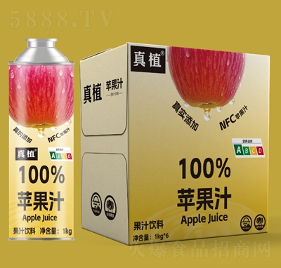 ��ֲ100%�O��֭��֭���1kgX6