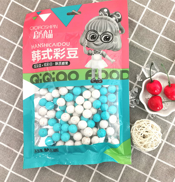 啟巧食品韓式彩豆糖果88克 啟巧食品韓式彩豆糖果88克